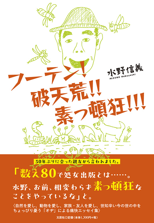 書籍詳細：フーテン！ 破天荒!! 素っ頓狂!!! | 書籍案内 | 文芸社
