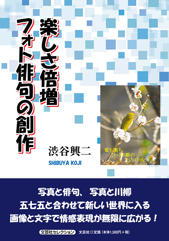 間の文芸俳句表現の不思議 : 取り合わせ例句集　日高俊平太 本 日本文学　文芸社 書籍詳細：楽しさ倍増 フォト俳句の創作 | 書籍案内 | 文芸社
