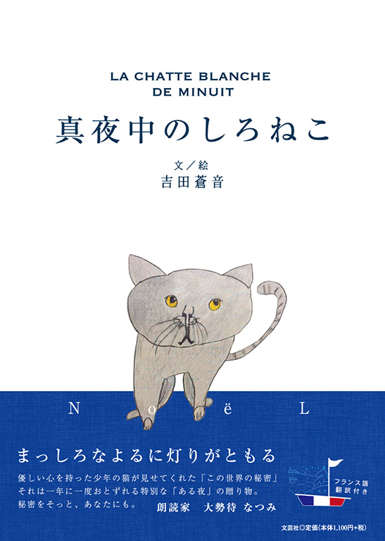 真夜中のしろねこ